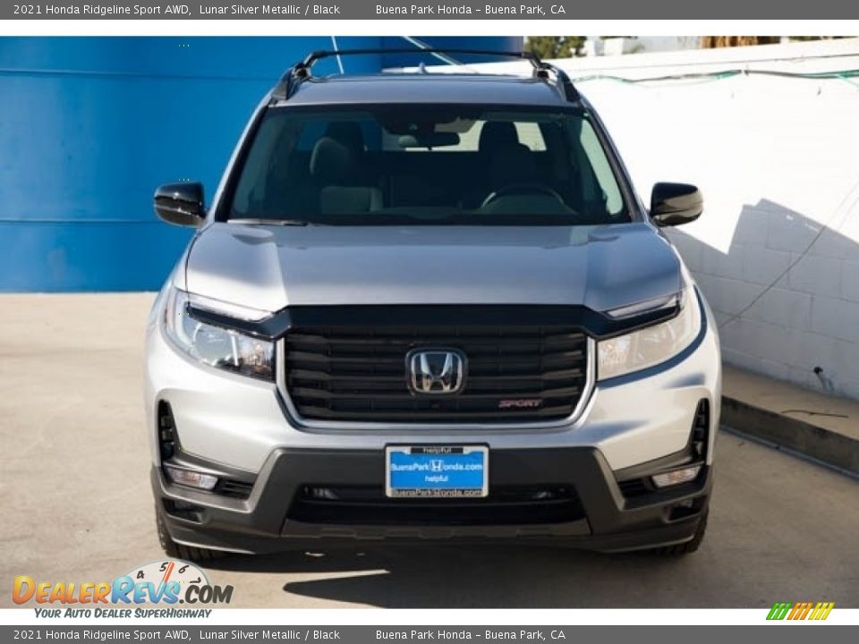 2021 Honda Ridgeline Sport AWD Lunar Silver Metallic / Black Photo #3