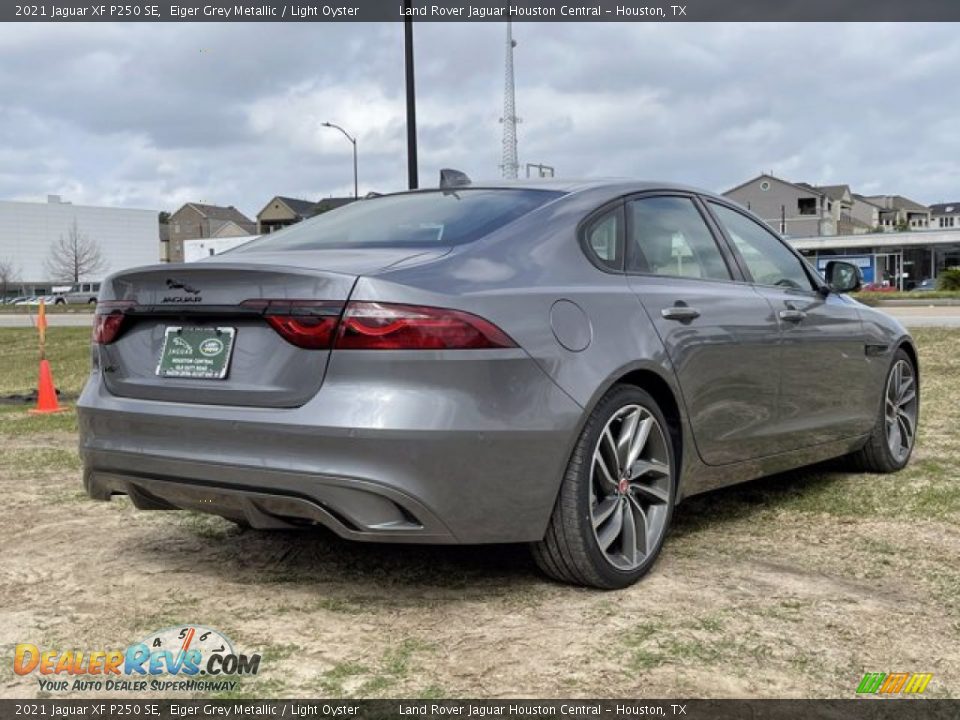 2021 Jaguar XF P250 SE Eiger Grey Metallic / Light Oyster Photo #3