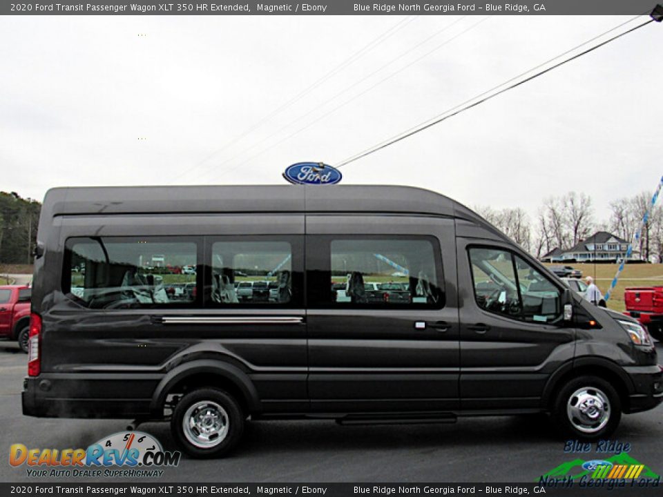 2020 Ford Transit Passenger Wagon XLT 350 HR Extended Magnetic / Ebony Photo #6