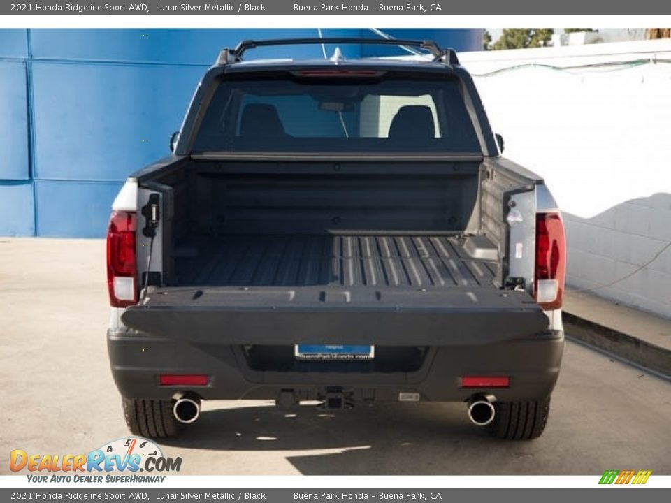 2021 Honda Ridgeline Sport AWD Lunar Silver Metallic / Black Photo #6