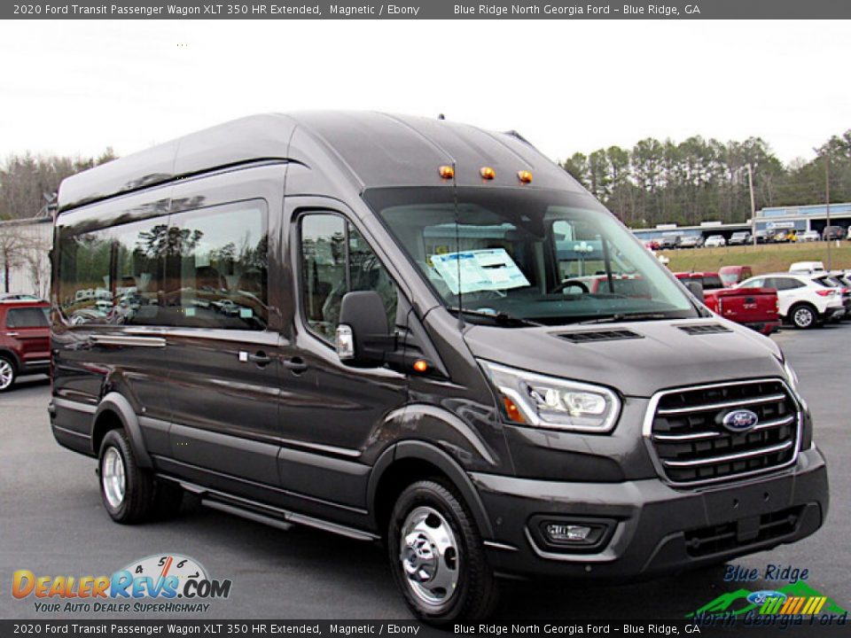 2020 Ford Transit Passenger Wagon XLT 350 HR Extended Magnetic / Ebony Photo #7