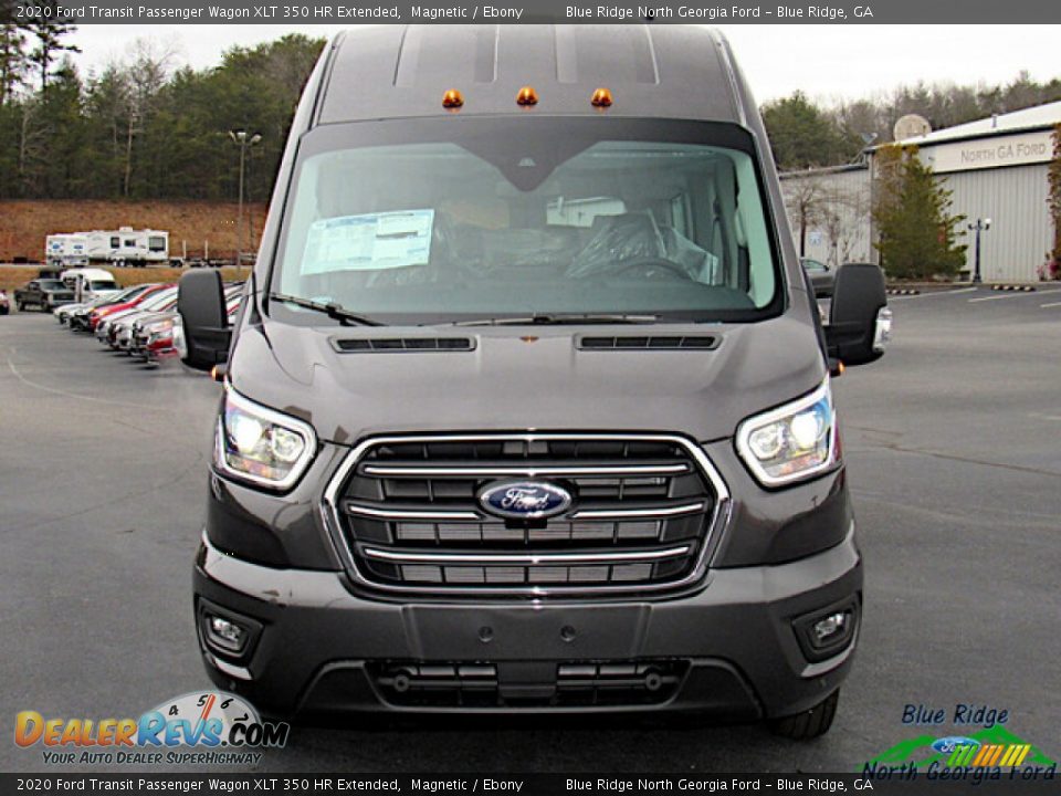 2020 Ford Transit Passenger Wagon XLT 350 HR Extended Magnetic / Ebony Photo #8