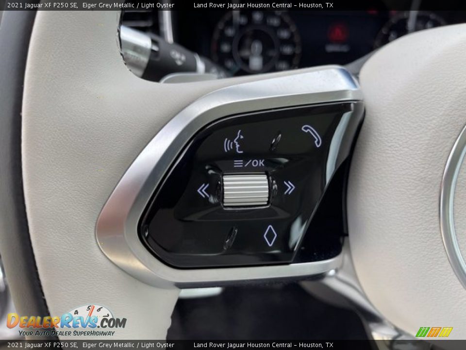 2021 Jaguar XF P250 SE Steering Wheel Photo #16