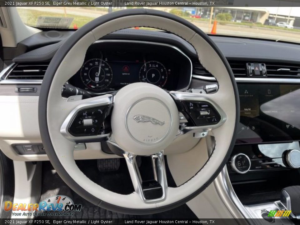 2021 Jaguar XF P250 SE Steering Wheel Photo #18