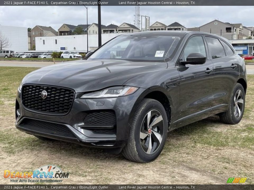 Front 3/4 View of 2021 Jaguar F-PACE P340 S Photo #2