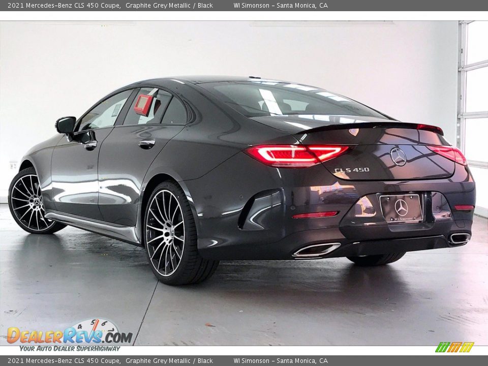 2021 Mercedes-Benz CLS 450 Coupe Graphite Grey Metallic / Black Photo #2