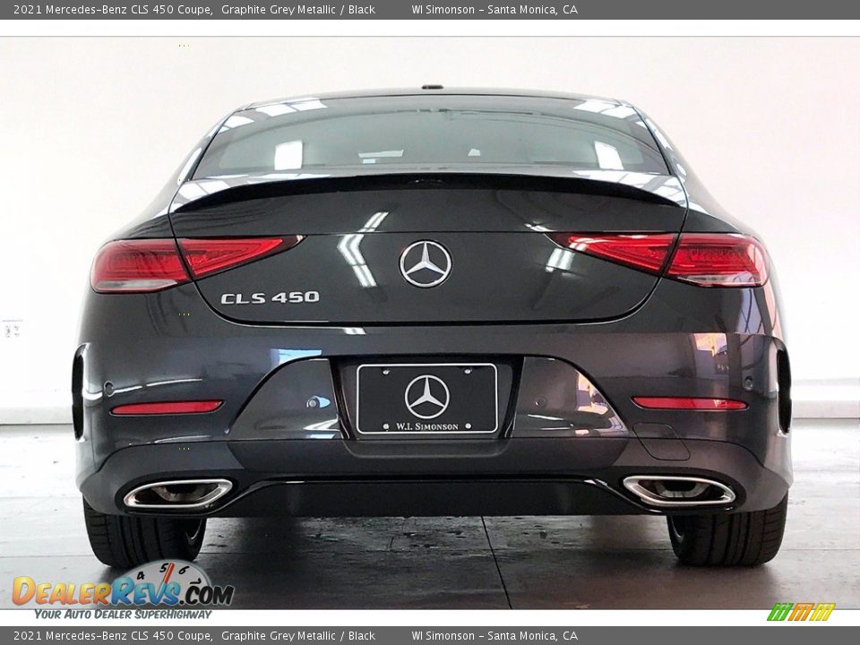 2021 Mercedes-Benz CLS 450 Coupe Graphite Grey Metallic / Black Photo #3
