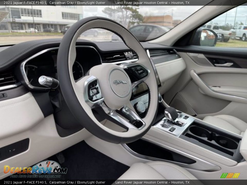2021 Jaguar F-PACE P340 S Steering Wheel Photo #15