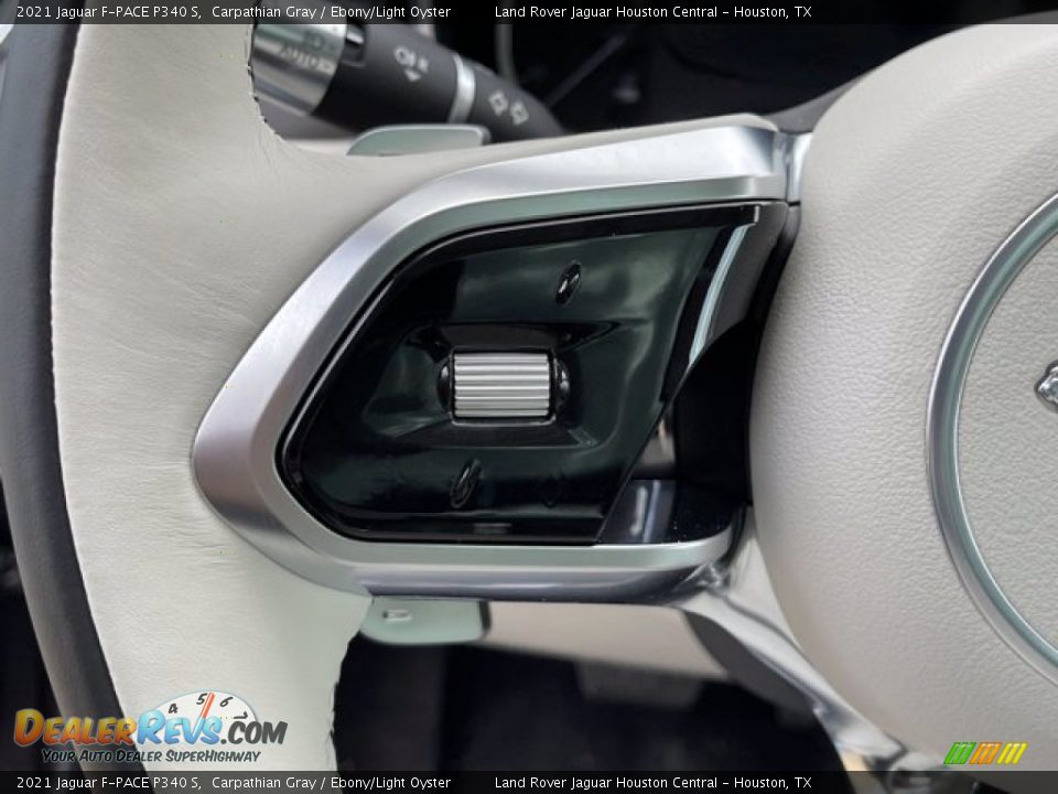 2021 Jaguar F-PACE P340 S Steering Wheel Photo #16