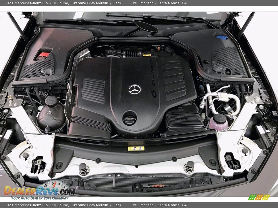 2021 Mercedes-Benz CLS 450 Coupe 3.0 Liter Turbocharged DOHC 24-Valve VVT Inline 6 Cylinder w/EQ Boost Engine Photo #8