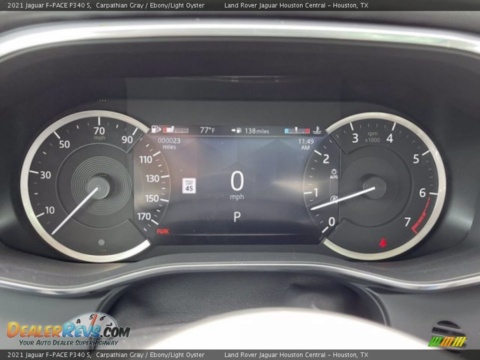 2021 Jaguar F-PACE P340 S Gauges Photo #19