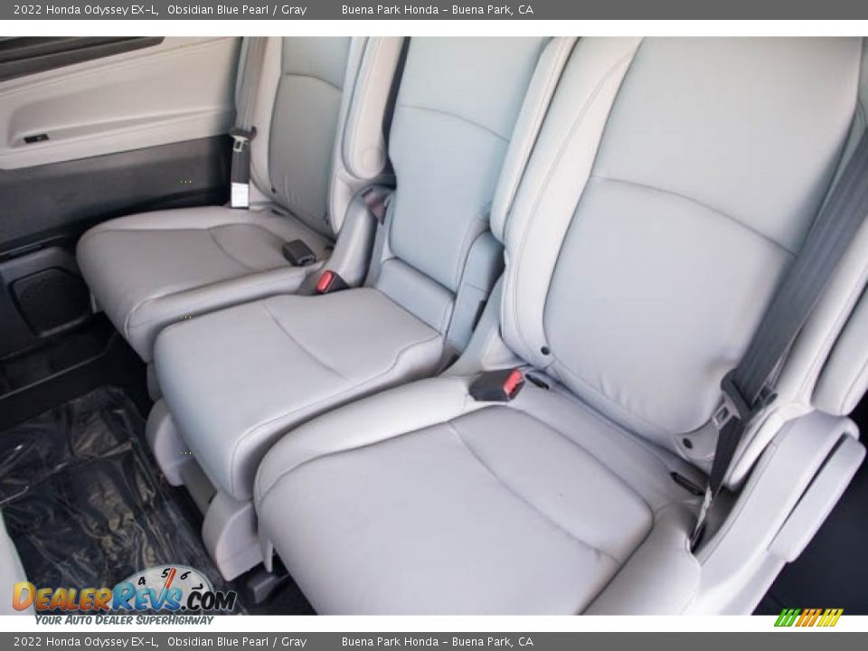 2022 Honda Odyssey EX-L Obsidian Blue Pearl / Gray Photo #26