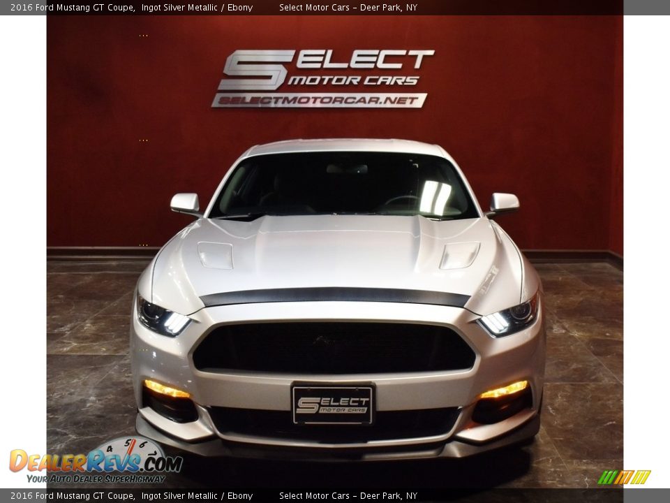 2016 Ford Mustang GT Coupe Ingot Silver Metallic / Ebony Photo #2