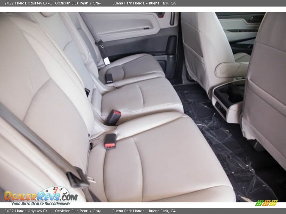 2022 Honda Odyssey EX-L Obsidian Blue Pearl / Gray Photo #31