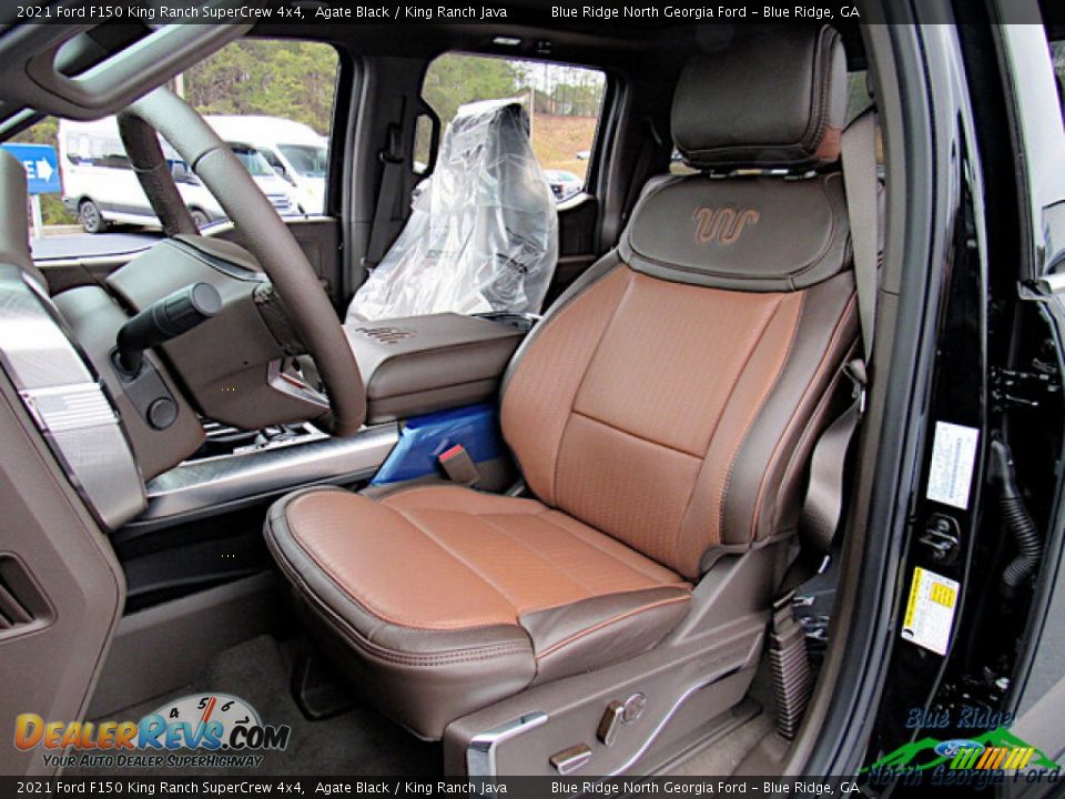 Front Seat of 2021 Ford F150 King Ranch SuperCrew 4x4 Photo #11