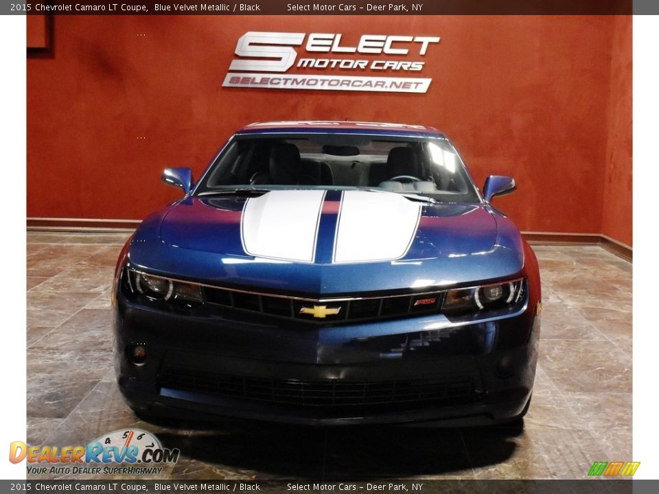 2015 Chevrolet Camaro LT Coupe Blue Velvet Metallic / Black Photo #2