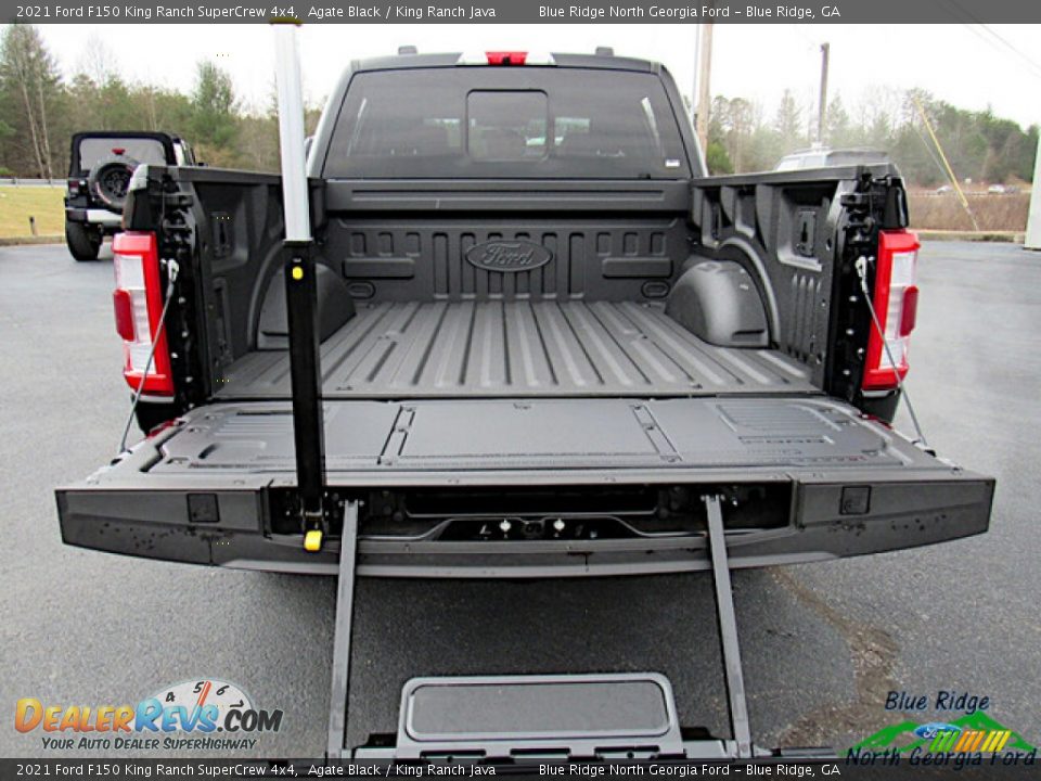 2021 Ford F150 King Ranch SuperCrew 4x4 Agate Black / King Ranch Java Photo #14