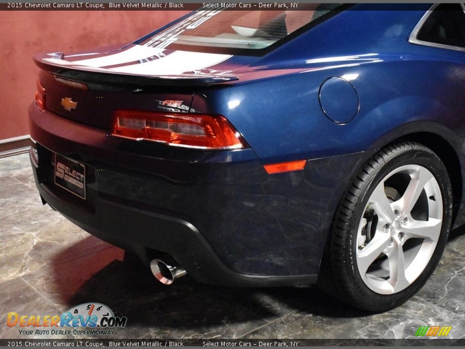 2015 Chevrolet Camaro LT Coupe Blue Velvet Metallic / Black Photo #5