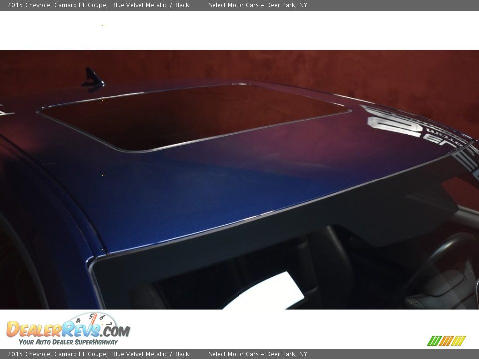 2015 Chevrolet Camaro LT Coupe Blue Velvet Metallic / Black Photo #8