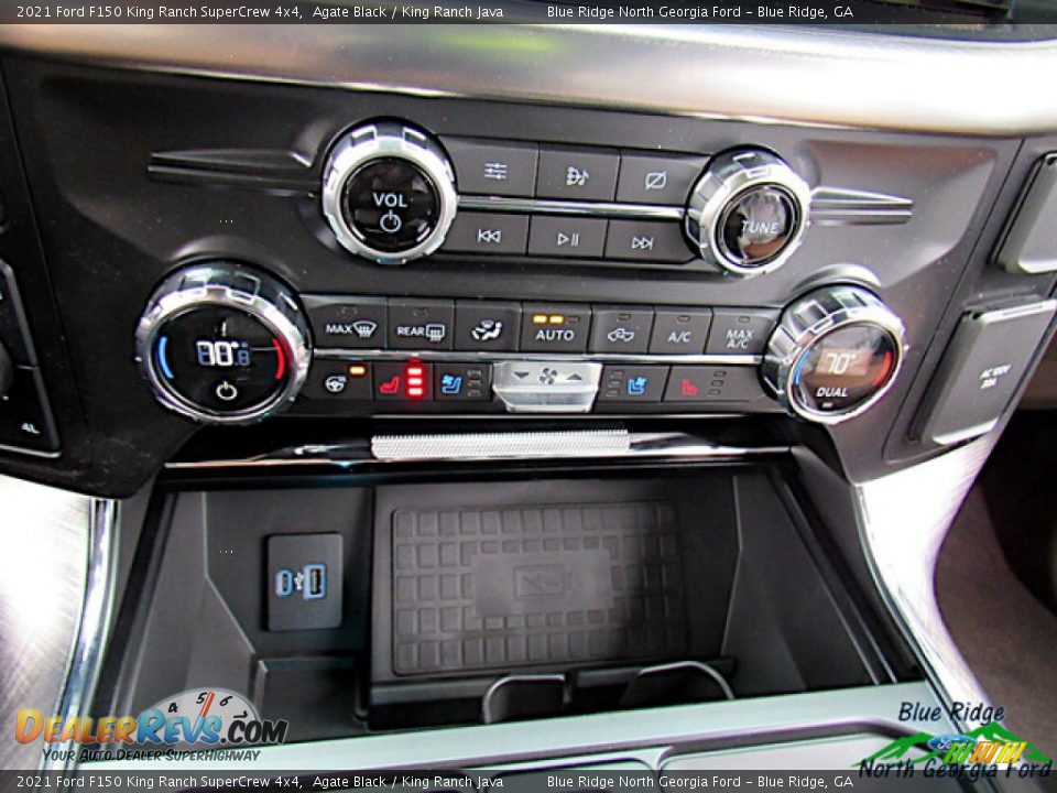 Controls of 2021 Ford F150 King Ranch SuperCrew 4x4 Photo #23