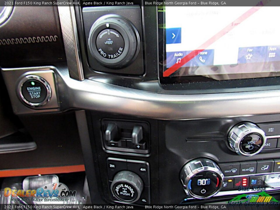 Controls of 2021 Ford F150 King Ranch SuperCrew 4x4 Photo #24
