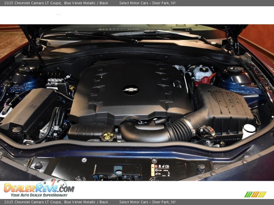 2015 Chevrolet Camaro LT Coupe Blue Velvet Metallic / Black Photo #17