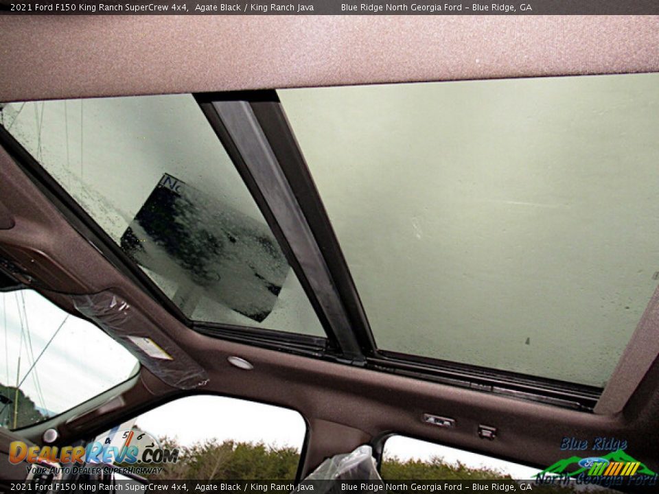 Sunroof of 2021 Ford F150 King Ranch SuperCrew 4x4 Photo #26