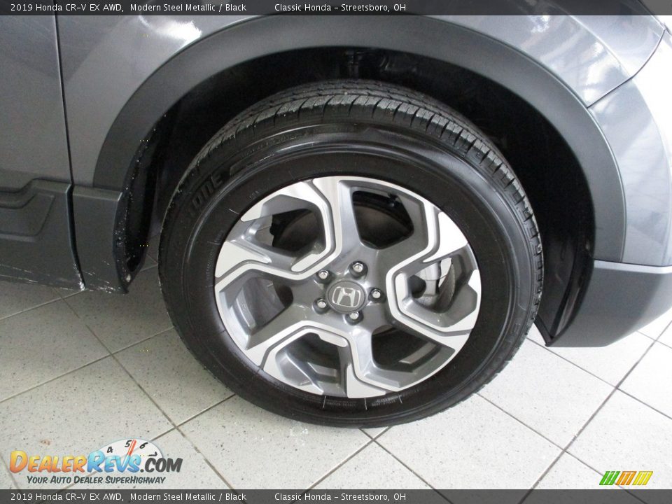 2019 Honda CR-V EX AWD Modern Steel Metallic / Black Photo #5