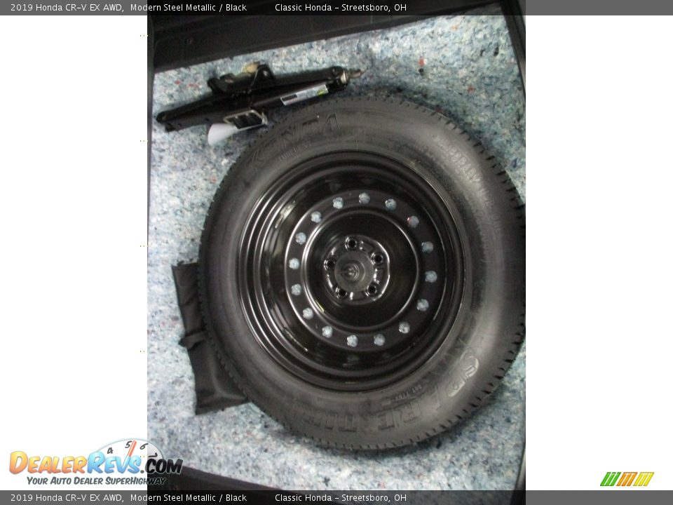 2019 Honda CR-V EX AWD Modern Steel Metallic / Black Photo #15