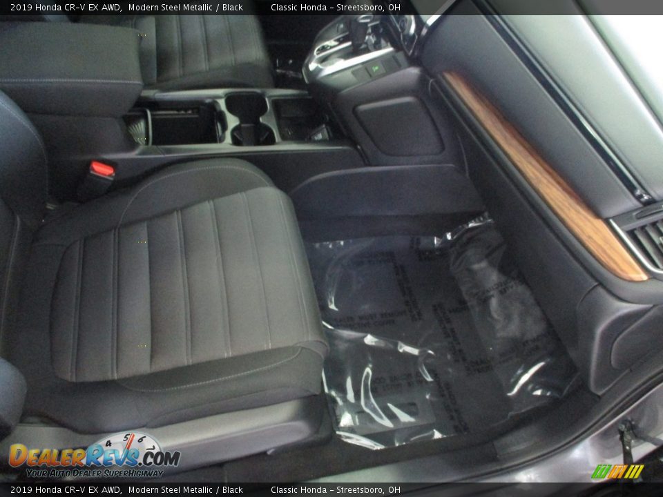 2019 Honda CR-V EX AWD Modern Steel Metallic / Black Photo #17