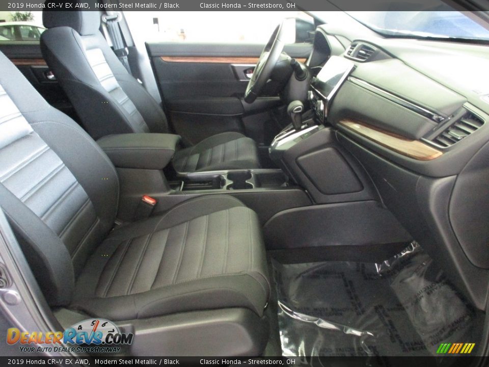 2019 Honda CR-V EX AWD Modern Steel Metallic / Black Photo #18