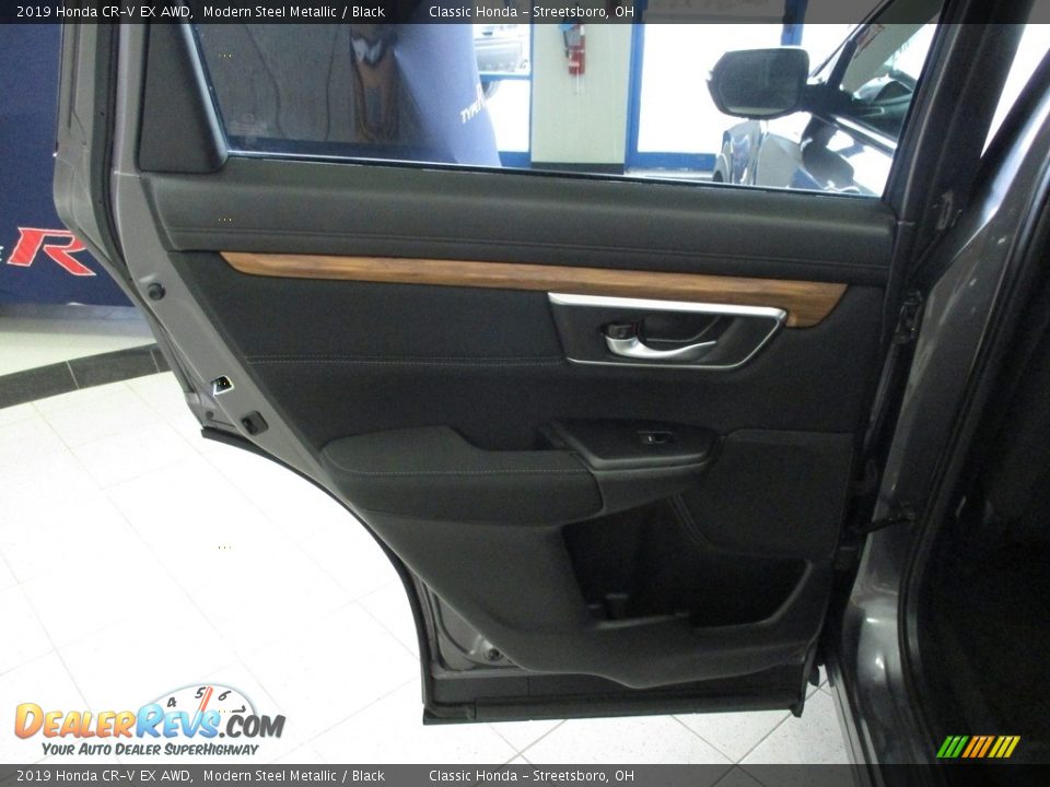 2019 Honda CR-V EX AWD Modern Steel Metallic / Black Photo #22