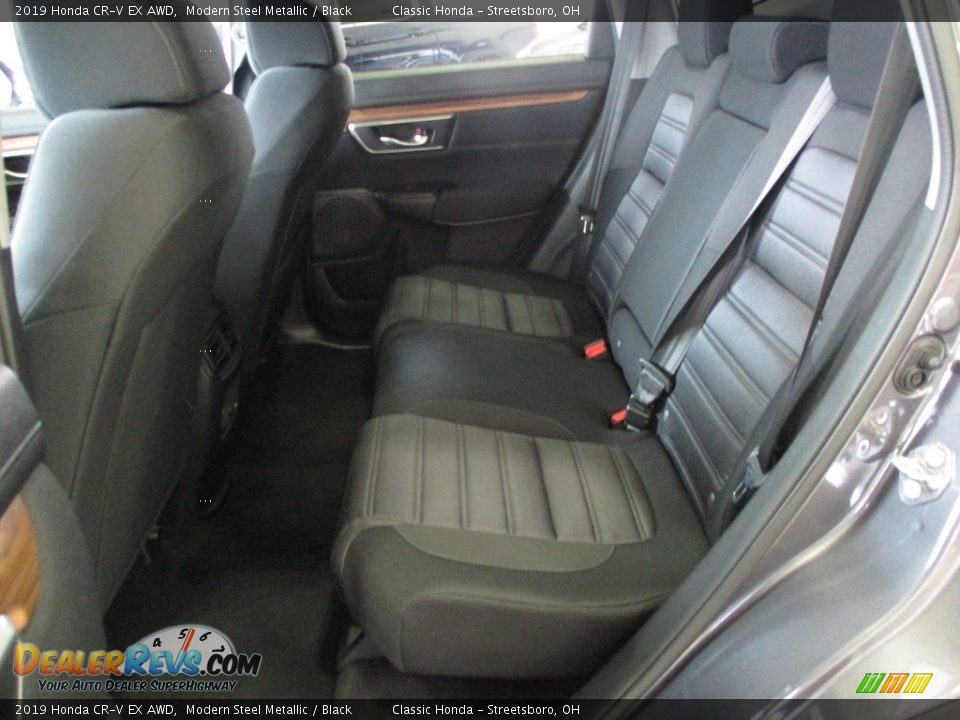 2019 Honda CR-V EX AWD Modern Steel Metallic / Black Photo #24