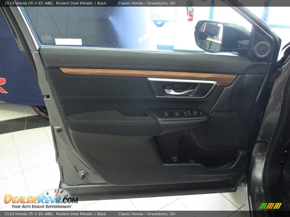 2019 Honda CR-V EX AWD Modern Steel Metallic / Black Photo #25