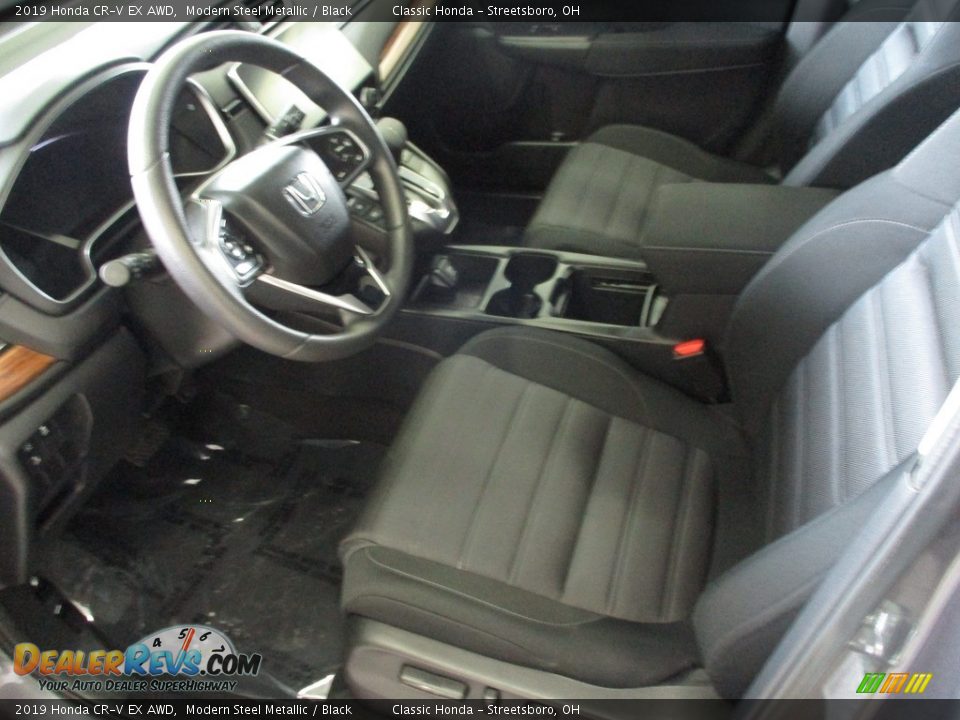 2019 Honda CR-V EX AWD Modern Steel Metallic / Black Photo #26