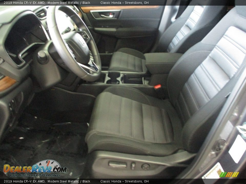 2019 Honda CR-V EX AWD Modern Steel Metallic / Black Photo #27