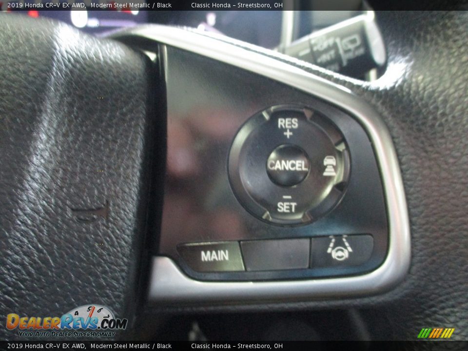 2019 Honda CR-V EX AWD Modern Steel Metallic / Black Photo #29