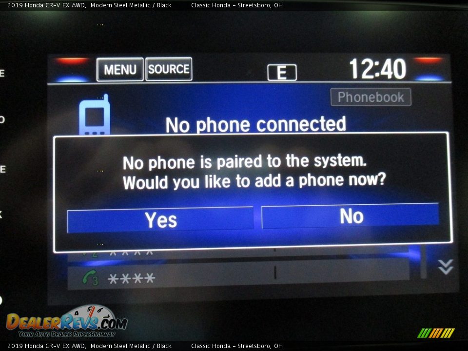 2019 Honda CR-V EX AWD Modern Steel Metallic / Black Photo #33