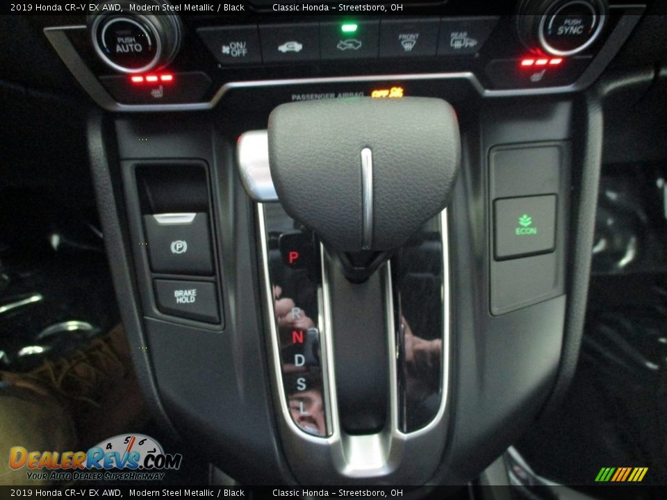 2019 Honda CR-V EX AWD Modern Steel Metallic / Black Photo #34