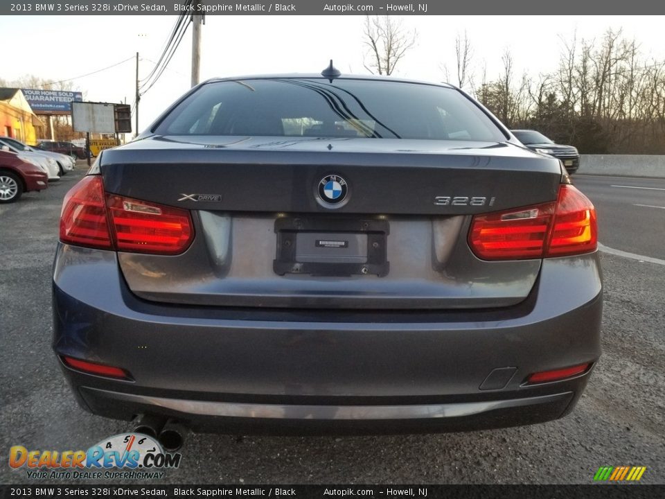 2013 BMW 3 Series 328i xDrive Sedan Black Sapphire Metallic / Black Photo #4