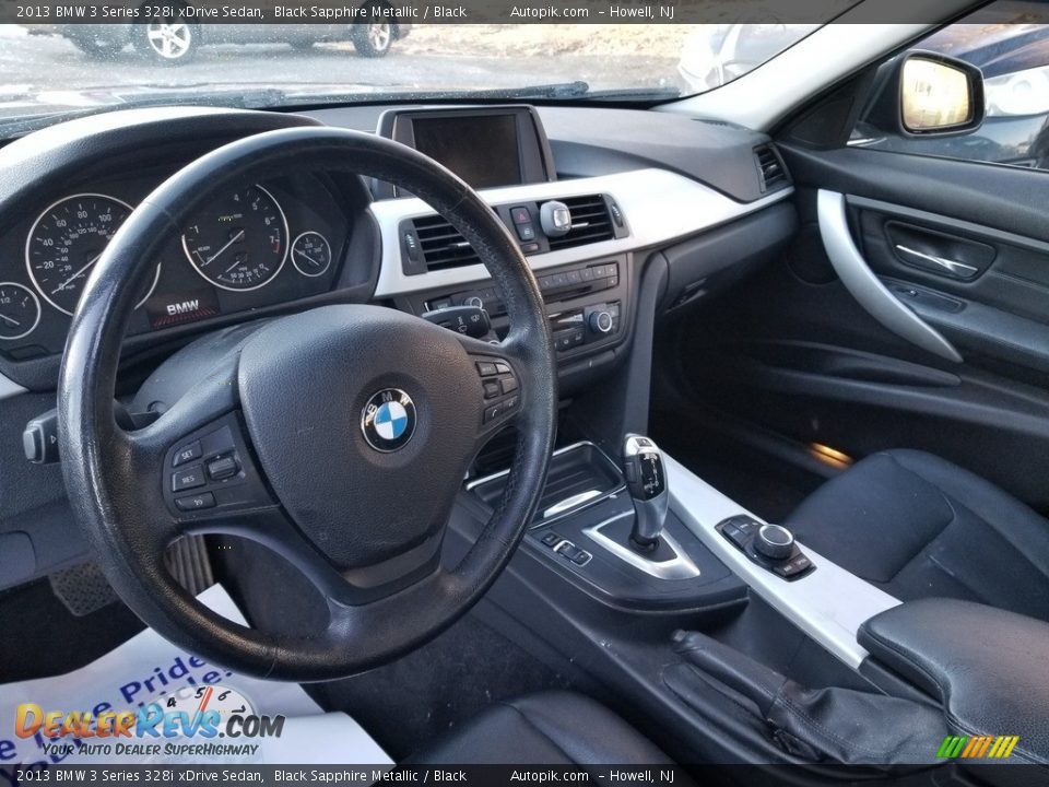 2013 BMW 3 Series 328i xDrive Sedan Black Sapphire Metallic / Black Photo #10