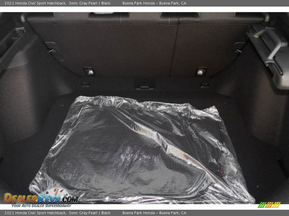 2021 Honda Civic Sport Hatchback Sonic Gray Pearl / Black Photo #24