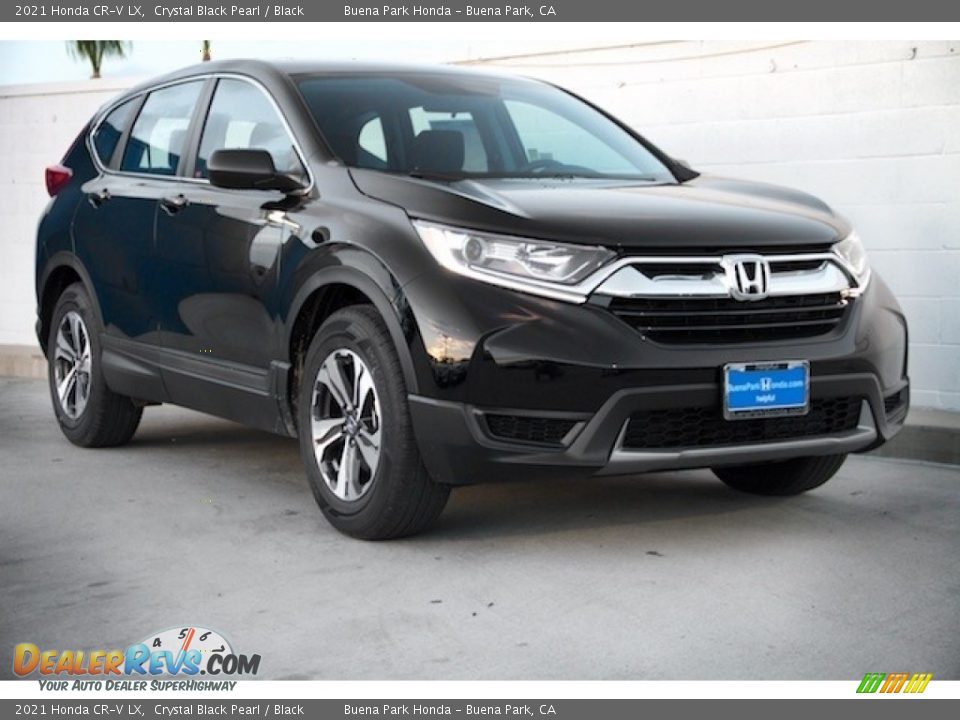 2021 Honda CR-V LX Crystal Black Pearl / Black Photo #1