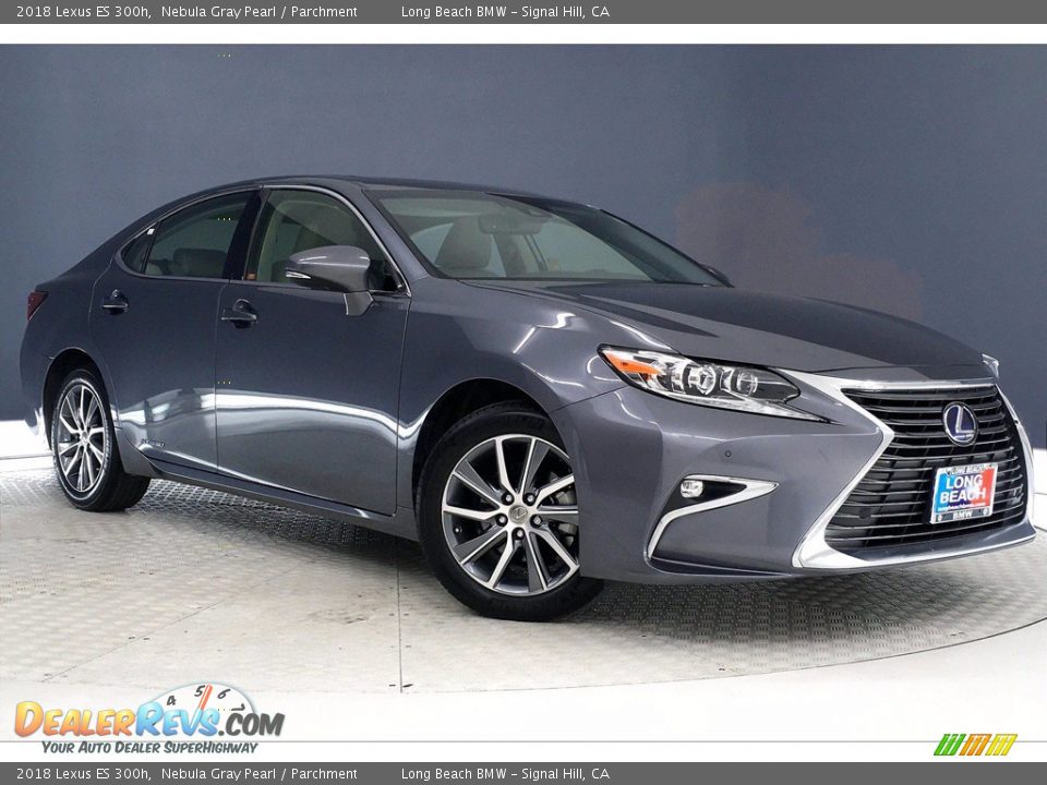 2018 Lexus ES 300h Nebula Gray Pearl / Parchment Photo #1