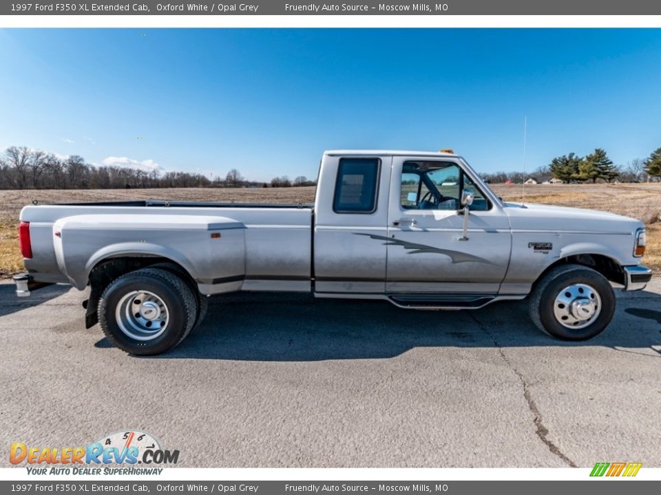 Oxford White 1997 Ford F350 XL Extended Cab Photo #3