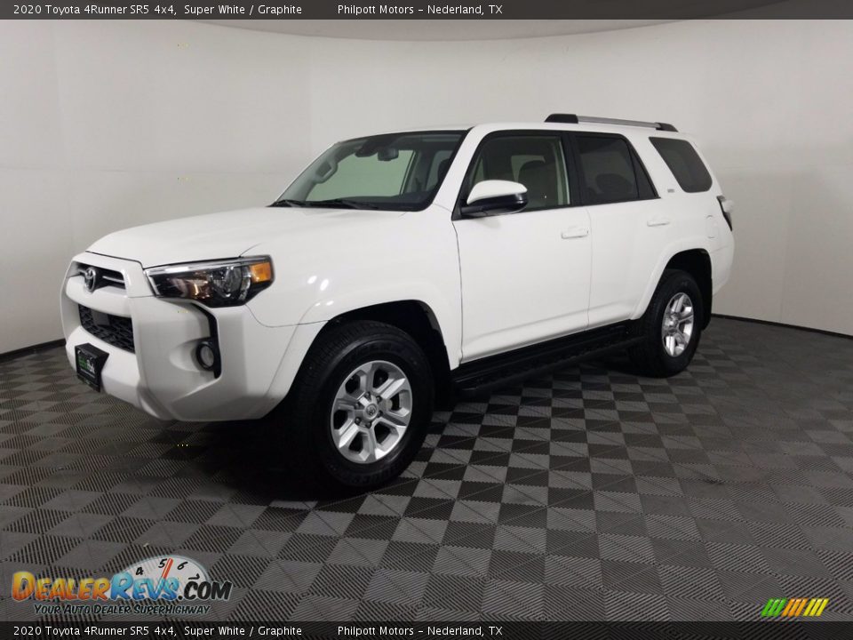 2020 Toyota 4Runner SR5 4x4 Super White / Graphite Photo #3