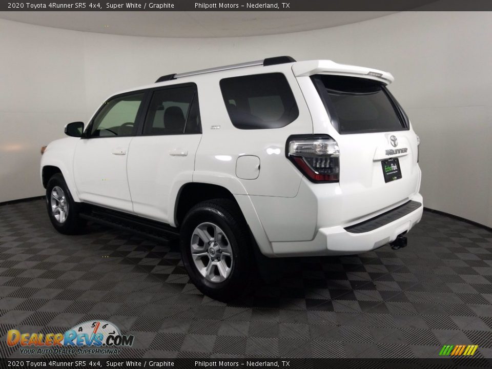 2020 Toyota 4Runner SR5 4x4 Super White / Graphite Photo #5