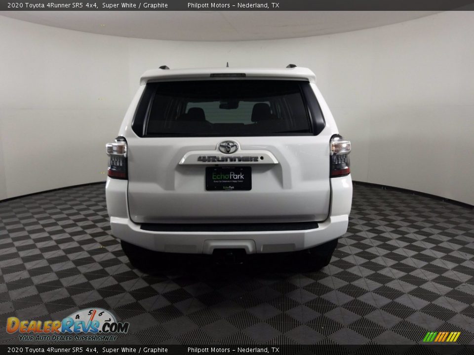 2020 Toyota 4Runner SR5 4x4 Super White / Graphite Photo #6
