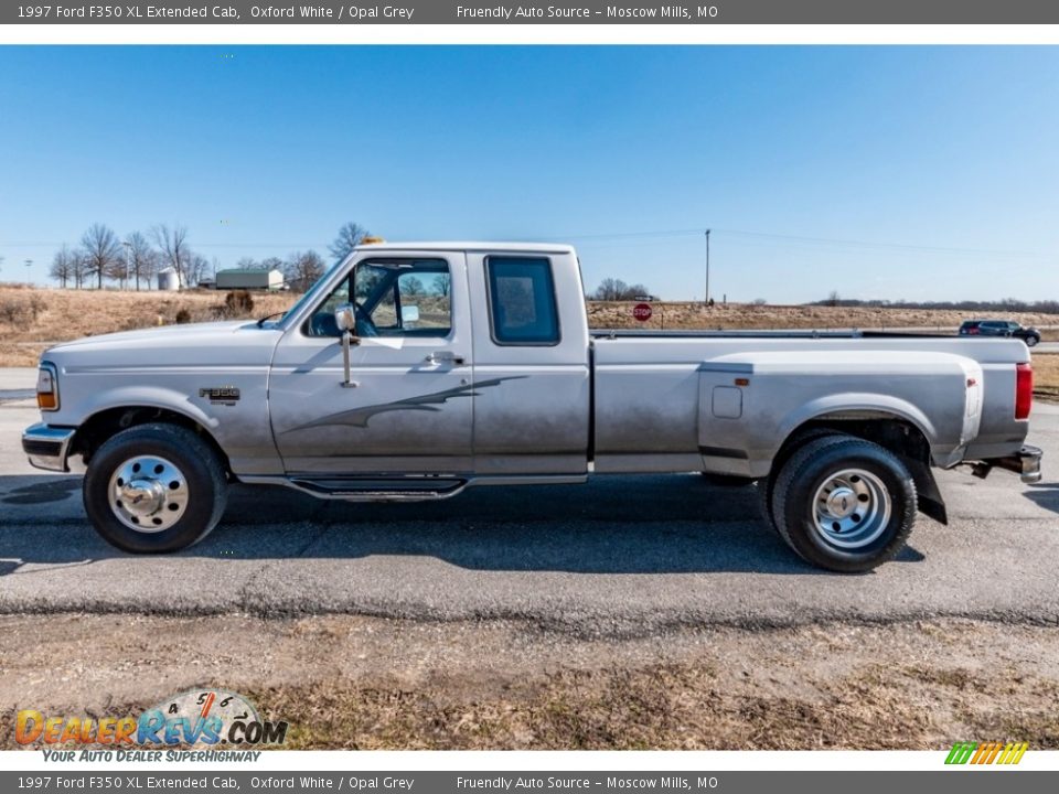 Oxford White 1997 Ford F350 XL Extended Cab Photo #7