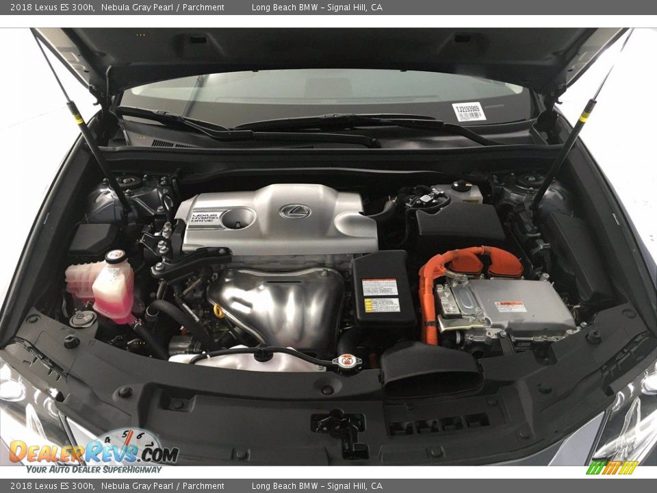 2018 Lexus ES 300h 2.5 Liter DOHC 16-Valve VVT-i 4 Cylinder Gasoline/Electric Hybrid Engine Photo #9